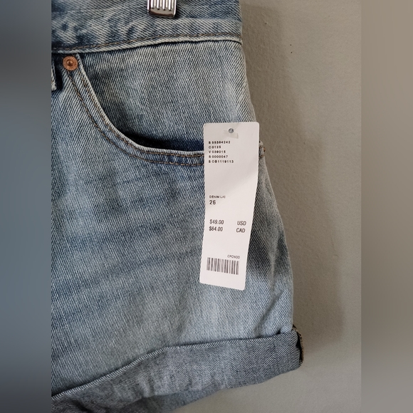 BDG Urban Outfitters mom high rise cuffed denim shorts - Picture 5 of 7